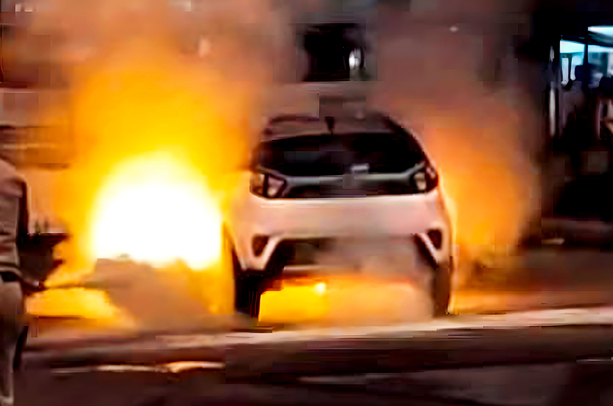 Tata Nexon EV catches fire; carmaker says detailed investigation underway Autocar India